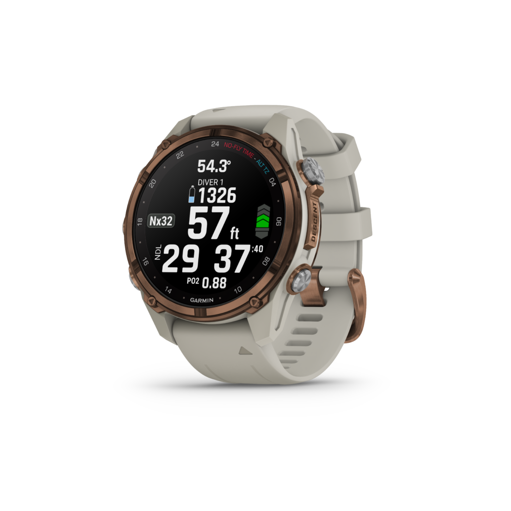 Garmin Descent Mk3i 43mm French Grey damski komputer nurkowy