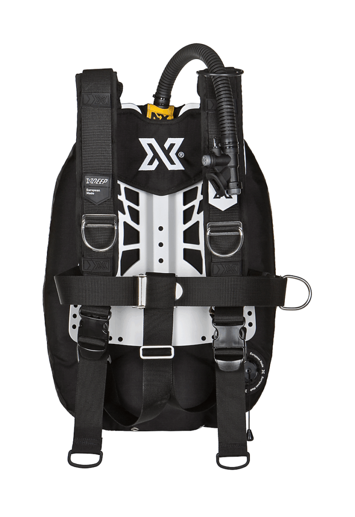 XDEEP ZEN Ultralight Deluxe — lekkie skrzydło single do podróży 1 XDeep ZEN ULTRALIGHT DELUXE skrzydło do pojedynczej butli
