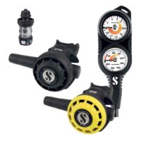Zestaw automatów oddechowych Scubapro MK2 EVO/R095/R095 Octopus, konsola Compact