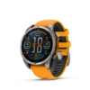 Smartwatch Garmin Fēnix 8 AMOLED w kolorze Spark Orange – widok z przodu