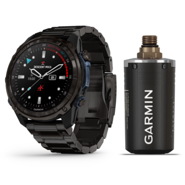 Garmin Descent Mk3i 51 mm z tytanową bransoletą i transmiterem T2 – zaawansowany komputer nurkowy klasy premium z komunikacją SubWave™