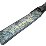 Płetwy Cressi Gara Turbo Grey Camo – długie płetwy freedivingowe w kolorystyce kamuflażu szarego, widok z boku z anatomicznym kaloszem.