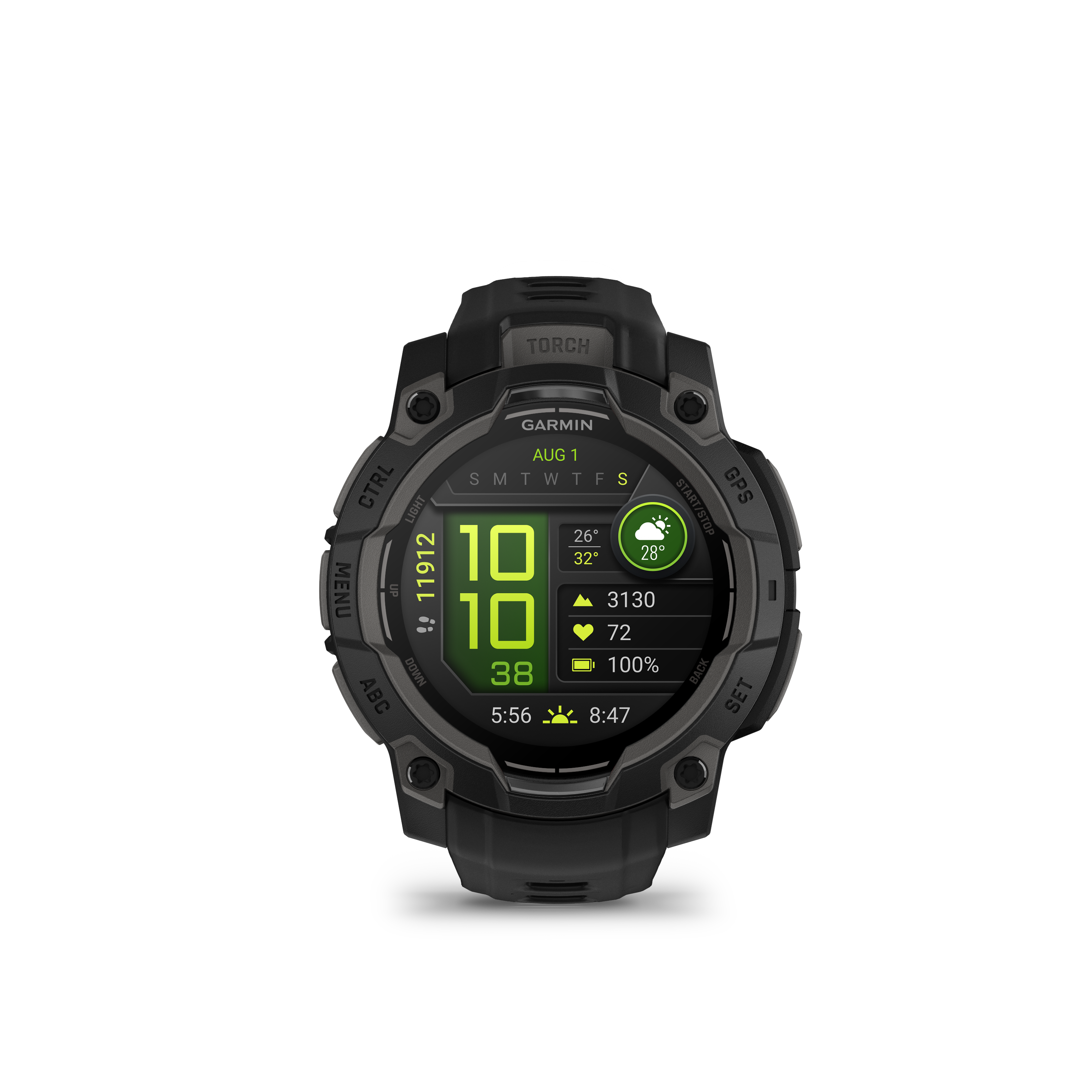 Smartwatch GARMIN Instinct 3 45mm Amoled Czarny - obrazek 2