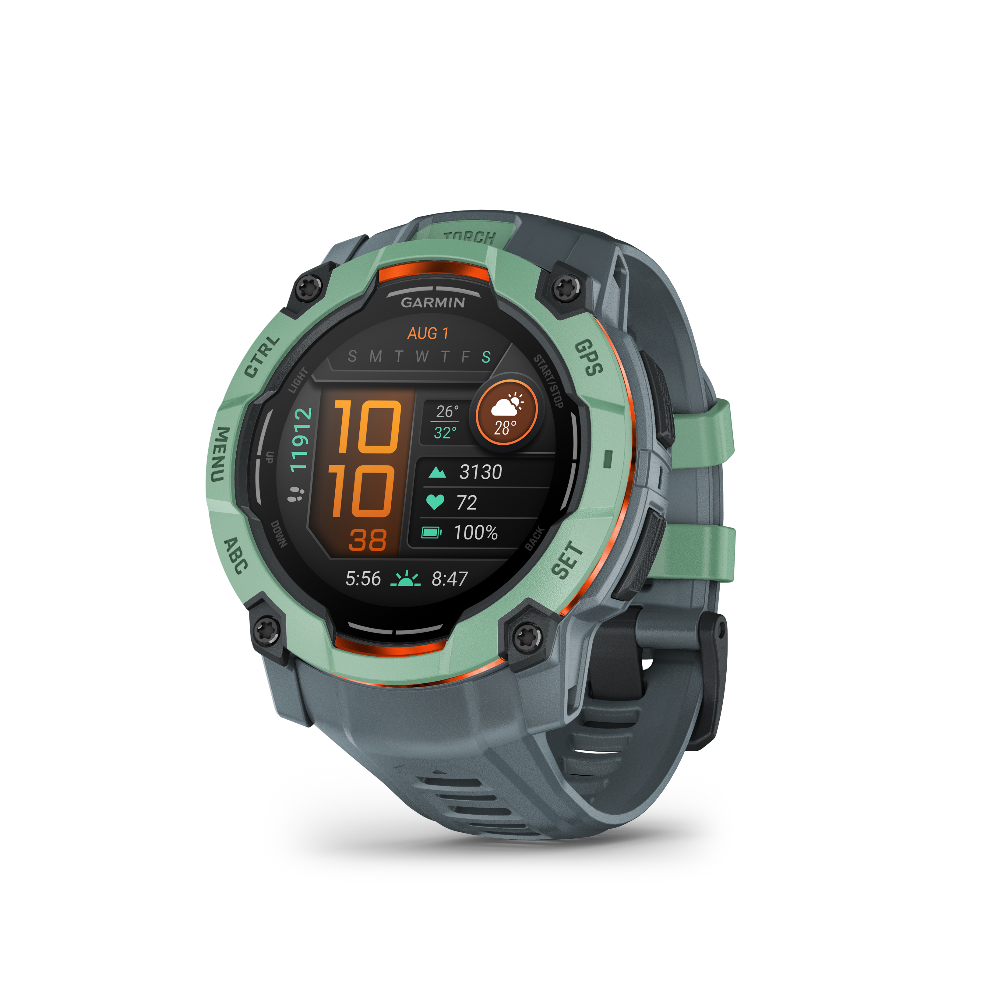Smartwatch Garmin Instinct 3 AMOLED 50mm w kolorze Neotropic z wyświetlaczem AMOLED i militarnym designem