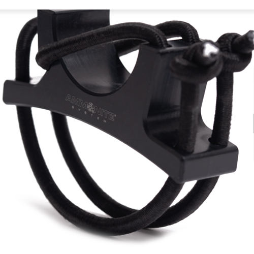 Uchwyt na rękę Ammonite System Goodman Soft, mocowanie do latarki nurkowej, elastyczne gumy, średnica 41 mm, idealny do nurkowań nocnych i technicznych.