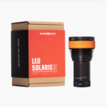 Latarka nurkowa Ammonite System Led Solaris Next Gen – mocna, kompaktowa głowica o mocy do 4500 lumenów, regulacją światła i wodoodpornością do 200 m.
