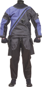 Suchy kombinezon Ursuit One Performance Lady z lekkiego, trójwarstwowego trilaminatu, w kroju dopasowanym do kobiecej sylwetki, z przednim zamkiem i wzmocnieniami Cordura.