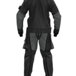 Suchy kombinezon Ursuit Softdura wykonany z trwałego, trójwarstwowego materiału z wzmocnieniami Cordura, przeznaczony do technicznego i rekreacyjnego nurkowania.