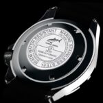 Zegarek Chris Benz Deep 500M Automatic CB-500A-B-KBB z czarną tarczą i gumowym paskiem, automatyczny mechanizm, wodoszczelność do 500 m