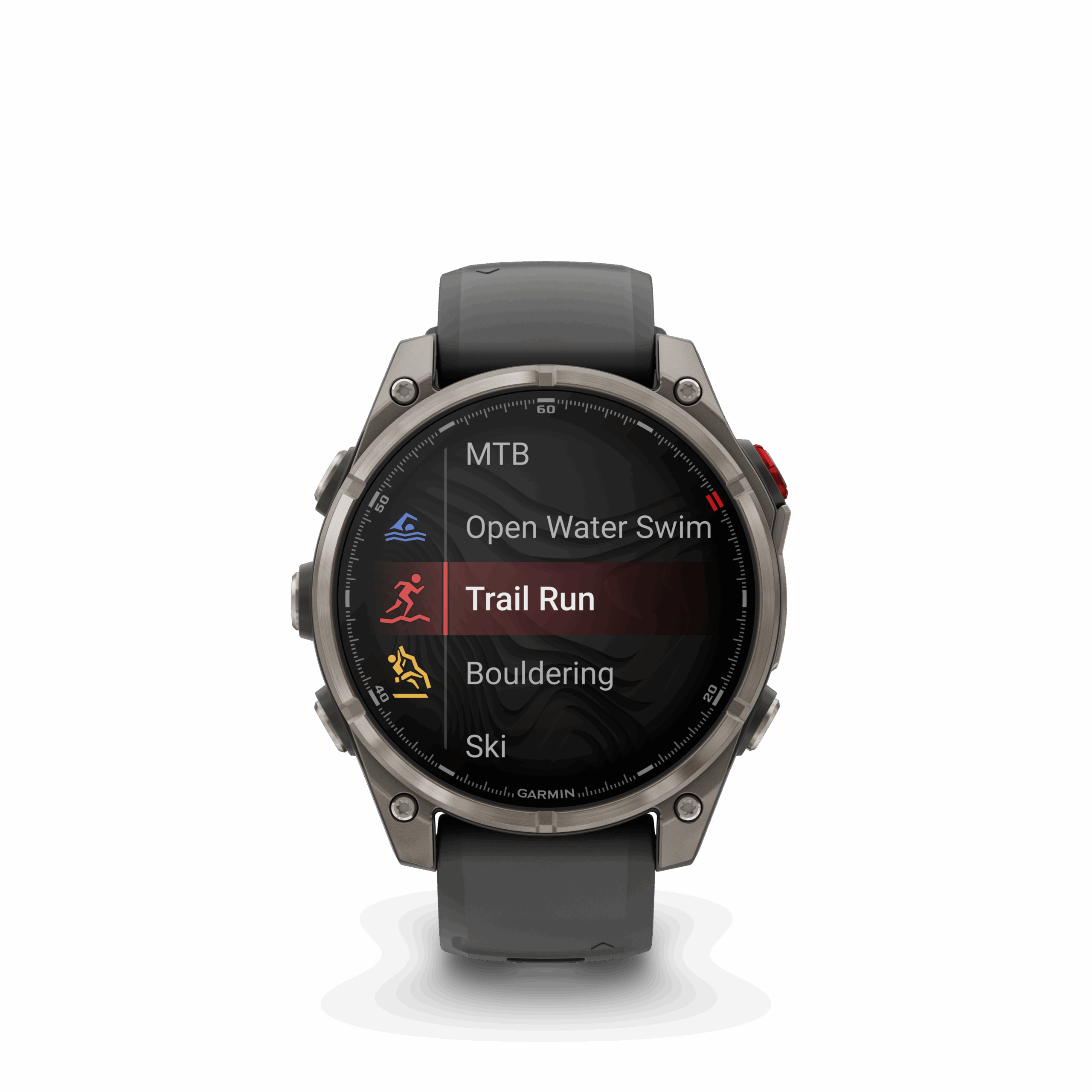 GARMIN Fenix 8 Pro – 47 mm, AMOLED Sapphire Titanium z silikonowym paskiem w kolorze Graphite/Black [010-03198-11] - obrazek 6