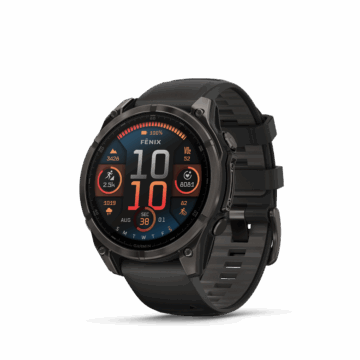 Garmin Fenix 8 47 mm AMOLED Sapphire Carbon Gray DLC Titanium Black Pebble Gray