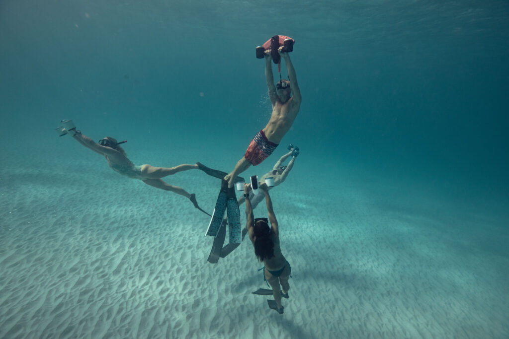 SUBLUE NAVBOW w użyciu podczas snorkelingu