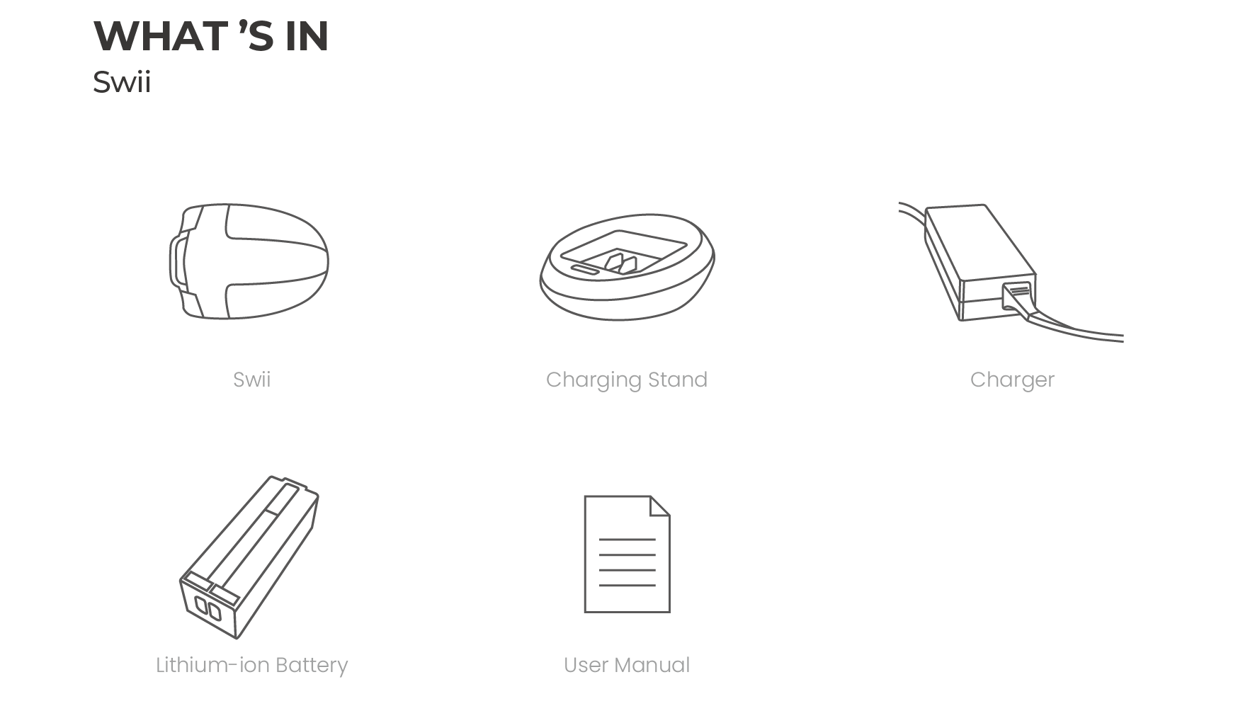 Zestaw SUBLUE Swii – skuter do nauki pływania i akcesoria