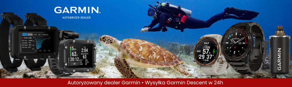 Komputer nurkowy Garmin Descent Mk3i – sprzęt nurkowy premium XDive