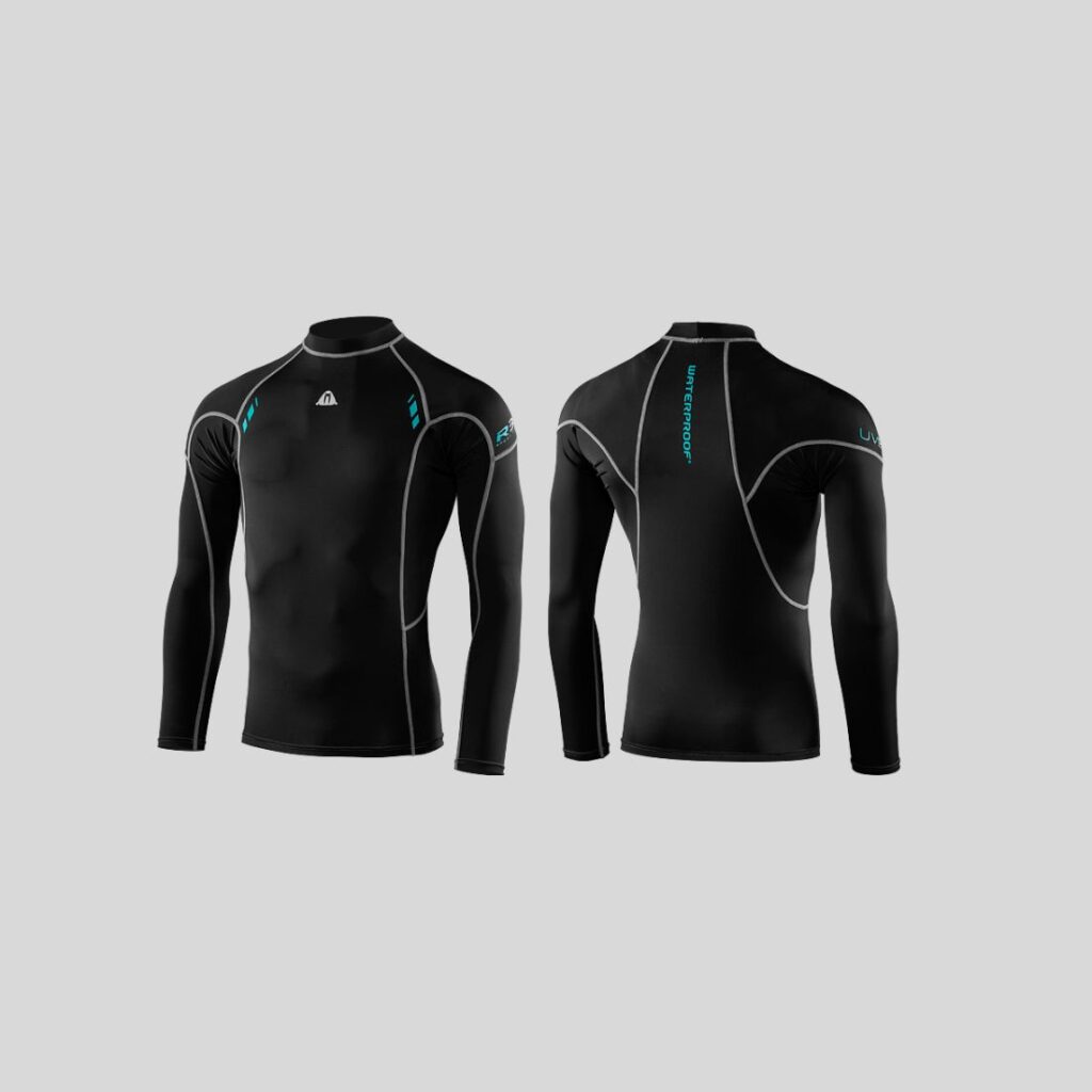 Waterproof R30 rashguard nurkowy lycra