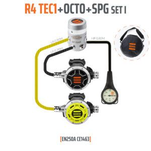 Tecline R4 TEC1 zestaw I z oktopusem i manometrem EN250A >10°C