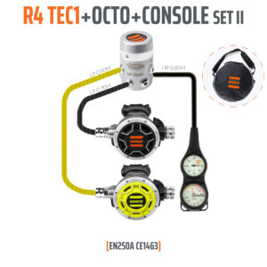 Tecline R4 TEC1 zestaw II z oktopusem i konsolą 2 el. EN250A >10°C