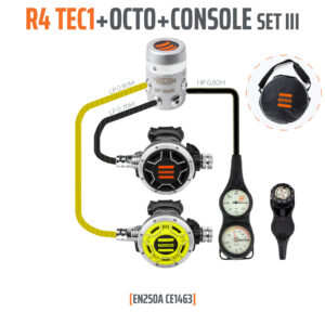 Automat R4 TEC1 zestaw III z oktopusem i konsolą 3 el. EN250A