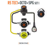 Automat R5 TEC1 zestaw I z oktopusem i manometrem EN250A