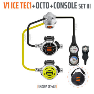 Automat V1 ICE TEC1 zestaw III z oktopusem i konsolą 3 el. EN250A Pierwszy stopień automatu