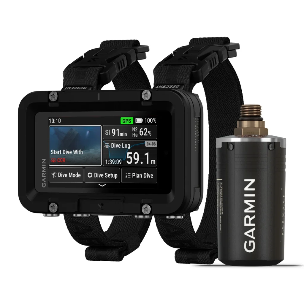 Garmin Descent X50i + Descent T2 – zestaw komputer nurkowy z air integration