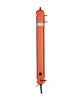 bojka zamknięta wąska 140 cm pomarańczowa