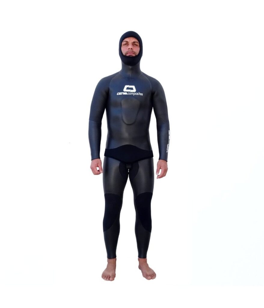 Cetma Spearfishing Carbon Skin Pro 5 mm komplet góra i dół