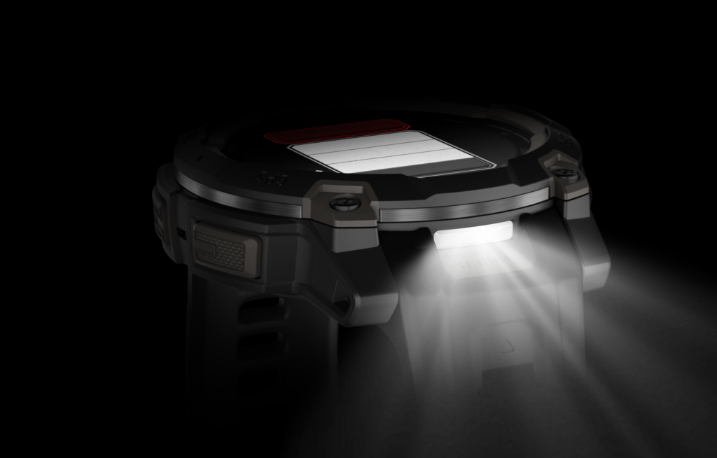instinct3 45mm HR dynamic white light AMOLED pebble grey