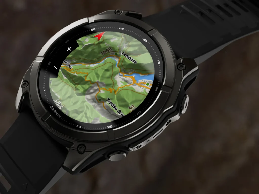 Smartwatch Garmin fenix 9 51 mm Carbon Gray DLC, Black, AMOLED, Sapphire 4 87564 5 D