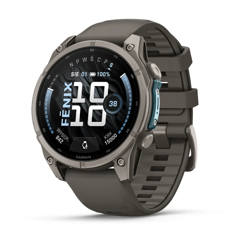Smartwatch Garmin fenix 9 51 mm Pebble Gray 010-04763-01 z ekranem AMOLED