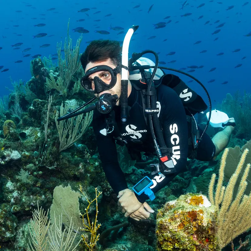 Rashguard męski SCUBAPRO UPF 50 – czarny, długi rękaw 1
