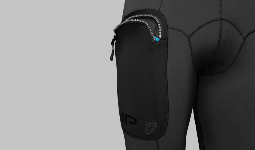 Pianka męska Waterproof W5 3,5 mm długa, Active Performance 2 W5 Feature Web 003