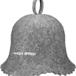 Czapka do sauny Aqua Speed filcowa 3 mm szara