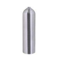 Butla alu 11,1 L 207 bar, Tecline, szczotkowana (S080) - płaszcz