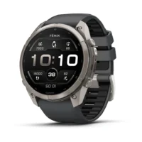 Smartwatch Garmin Fenix 9 Pro 47 mm Tytanowy z silikonowym paskiem DLC, Black, AMOLED, Sapphire