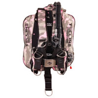 Skrzydło Peanut 16 kamuflaż-róż (wyp.16kg/35lbs) - zestaw Ladies Comfort (płyta alu standard)